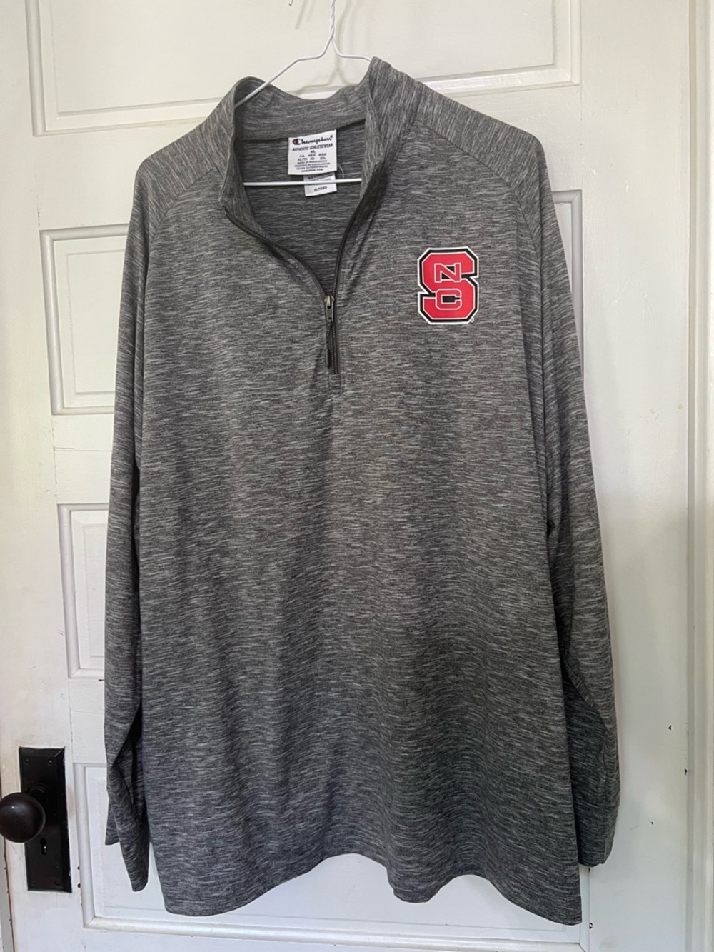North Carolina State University Wolfpack champion light pullover quarter zip